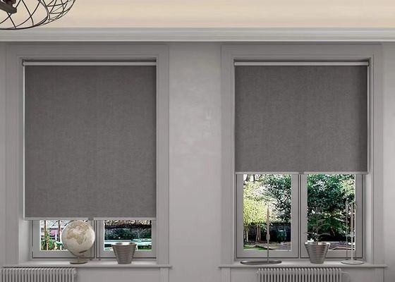 Afstandsbediening Elektrische Rolling Gordijn Intelligente Wind voor Bureauwoonkamer