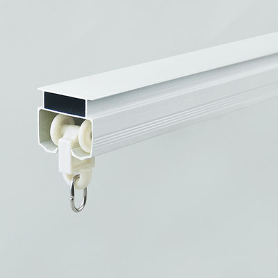 in het groot prijs 6m van de gordijnstaaf van het het metaalgordijn van het lengte de de witte aluminium staven en sporen van foshan fabriek