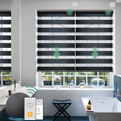App Zonneblinden van het Controle de Slimme Intelligente die Venster voor Decoratieoem Odm worden gemotoriseerd
