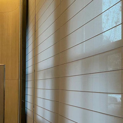 De horizontale Slaapkamer van Patroon Elektrische Roman Shades For Living Room