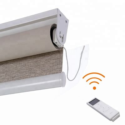Van het Vensterzonneblinden van de dagnacht Intelligente Dubbele de Laag Gestreepte Stijl met Slimme Controle