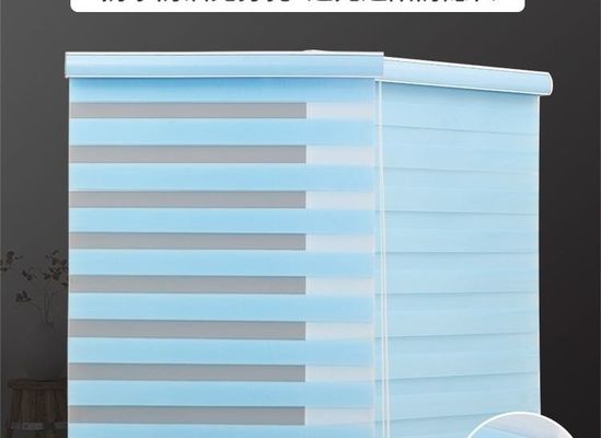 Waterdichte Rol Gestreepte Zonneblinden, Horizontale Rolschaduwen voor Woonkamer