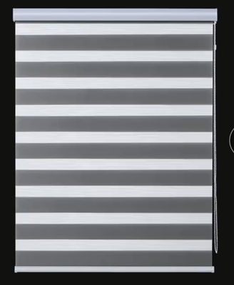Hand Semi Blind Gestreept de Polyestermateriaal van Stoffenzonneblinden voor Bureau