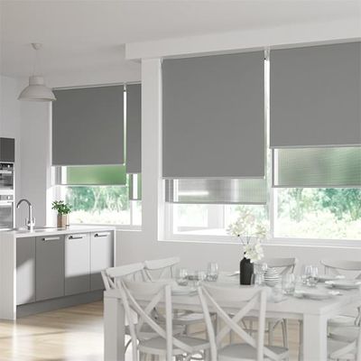 De handzonneblinden van Stoffengrey day and night roller voor Binnenprivacybescherming