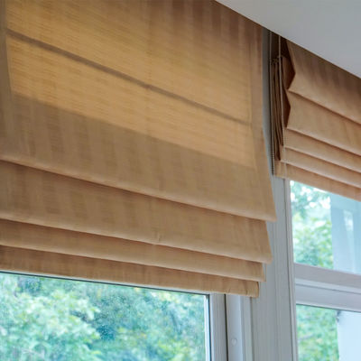Het intelligente Gemotoriseerde Gordijn van het Bureauvenster, Elektriciteitspanne Roman Shades For Office Bedroom