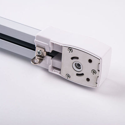 Het in het groot van de Vouwenwifi Tuya van Fabrikantensilent design ripple van het de Motorsmart home Spoor van het het Aluminium Elektrische Gordijn