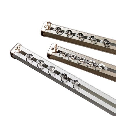 Het Gordijn Rod Track Aluminum Alloy Material van het douanehotel voor Decoratief