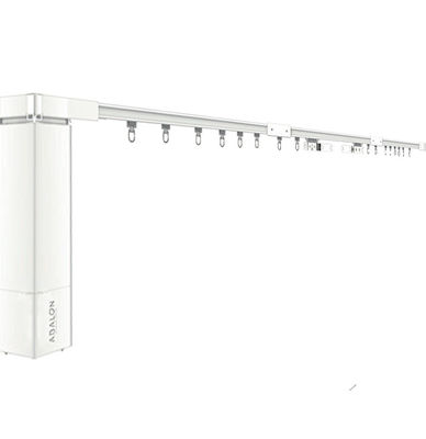 20 van de Kleverige Plafondvoeten Muur die Geen het Gordijnspoor van het Booraluminium met Plakband opzetten