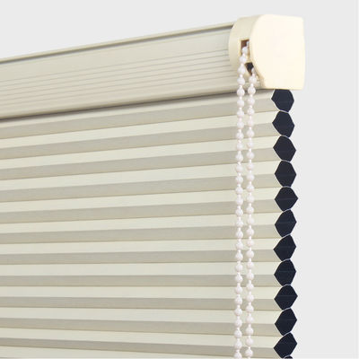 Het draadloze Dubbele Geplooide Materiaal van de de Schaduw Windpolyester van het Honingraatvenster
