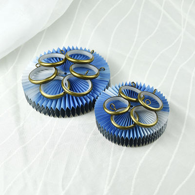 28/19mm van het Gordijnpool van het Bronsgordijn het Finials Verdraaide Gordijn Rod Accessories