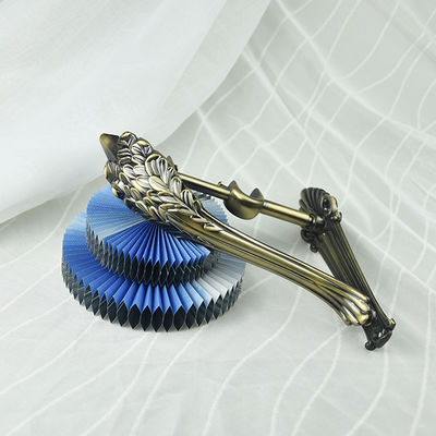 28/19mm van het Gordijnpool van het Bronsgordijn het Finials Verdraaide Gordijn Rod Accessories