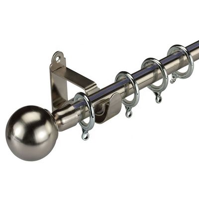 Klaar van het de baleind van het schipvenster decoratief metaal 28mm van GLB staven van het diameter de enige gordijn met de toebehoren van de gordijnstaaf