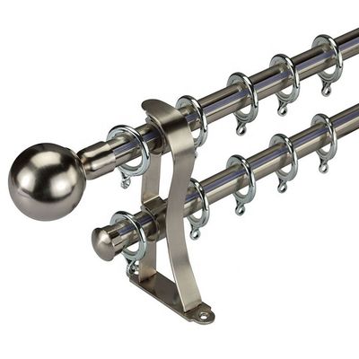 Klaar van het de baleind van het schipvenster decoratief metaal 28mm van GLB staven van het diameter de enige gordijn met de toebehoren van de gordijnstaaf