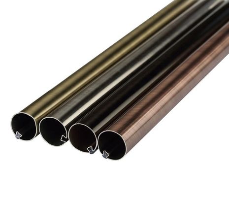 Gouden Ineenschuivend Aluminiumgordijn Pool Verlengbaar voor Huishotel