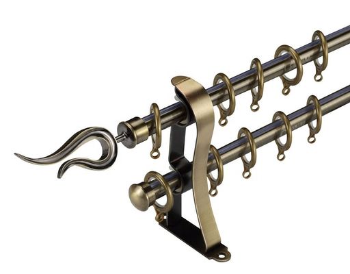 120 van de Regelbare Gordijnduim Pijp Rod Stainless Steel Material