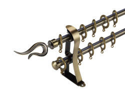 120 van de Regelbare Gordijnduim Pijp Rod Stainless Steel Material