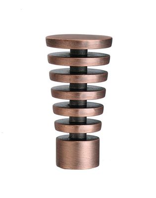 Op zwaar werk berekende Antiroestgordijnpijp Rod Aluminium Alloy Material