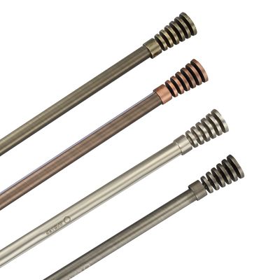 Op zwaar werk berekende Antiroestgordijnpijp Rod Aluminium Alloy Material