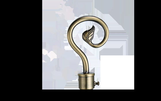 Rod Aluminum Bar Ceiling Mount-de Steun van Gordijnrod double bracket wall curtain