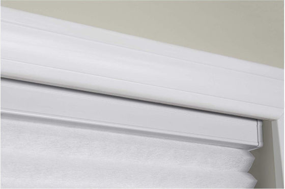 Licht Filtrerend Grey Honingraat verduisteringsgordijnen, Moderne Geribde Cellulaire Schaduwen