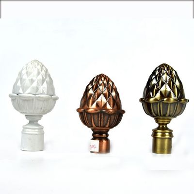 19mm de Kleur van het het Bronskoper van Rod Accessories With Gold Sliver van het Venstergordijn