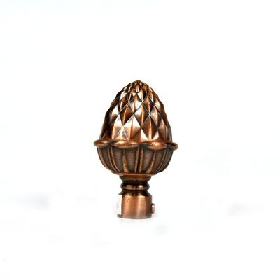 19mm de Kleur van het het Bronskoper van Rod Accessories With Gold Sliver van het Venstergordijn