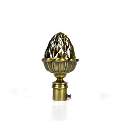 19mm de Kleur van het het Bronskoper van Rod Accessories With Gold Sliver van het Venstergordijn