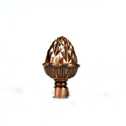19mm de Kleur van het het Bronskoper van Rod Accessories With Gold Sliver van het Venstergordijn