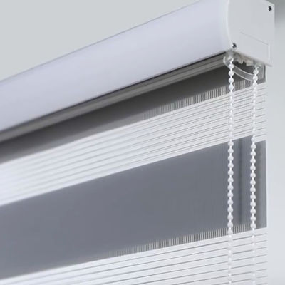 Halve Elektriciteitspanne van het stoffen de Hand Gestreepte Blinde Gordijn Waterdicht voor Huishotel