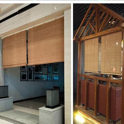 Het Type van zonneschermhotel Gordijnen, de Zonneblinden van het Balkonbamboe voor Theezaal het Hotel van het Studiebureau