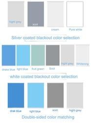 Van het het Bureauvenster van de elektriciteitspanne het Waterdichte Stof Gordijn Gray Color For Indoor Decoration