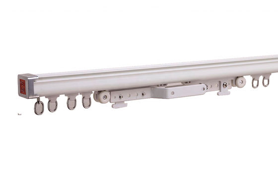 Het klaar witte zwarte de kleuren enige dubbele plafond van de schiplevering zette het spoor van het aluminiumgordijn op