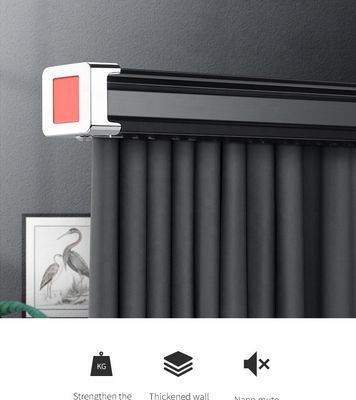 Het klaar witte zwarte de kleuren enige dubbele plafond van de schiplevering zette het spoor van het aluminiumgordijn op