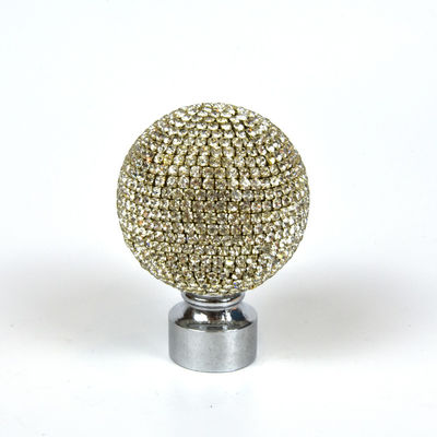 Gordijn Rod Accessories Crystal Glass Finials voor Gordijnstaven