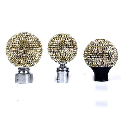 Gordijn Rod Accessories Crystal Glass Finials voor Gordijnstaven