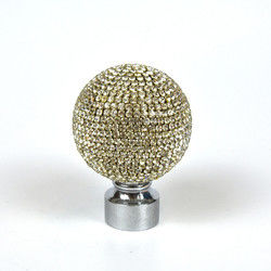 Gordijn Rod Accessories Crystal Glass Finials voor Gordijnstaven
