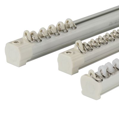 Het Gordijnsporen van gordijnrod price white color aluminum voor Gordijnen