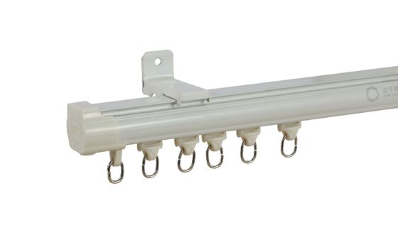 Het Gordijnsporen van gordijnrod price white color aluminum voor Gordijnen
