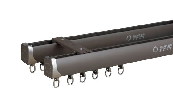 Het Spoor Witte Kleur van het aluminiumgordijn voor ODM van de Huisdecoratie