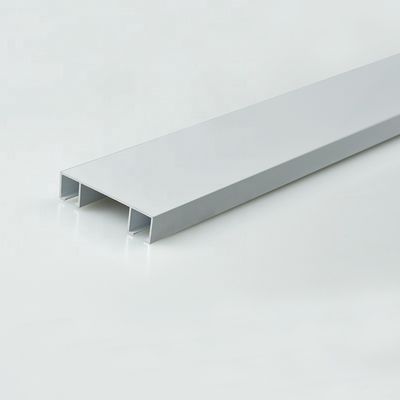 Het dubbele van het het Spooraluminium van het Steun Vrije Gordijn Spoor van het het Plafondgordijn voor Huisdecoratie