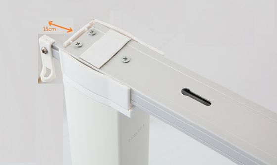 Sporen van het metaal de Poolse Elektrische Gordijn, Regelbare Gordijnsporen voor Decoratie