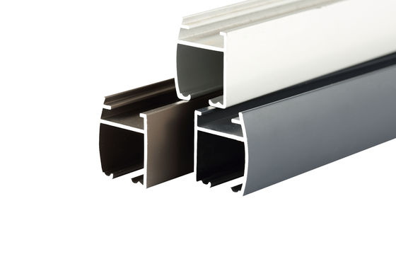 Het Gordijnspoor van aluminium Glijdend Vensters met van het het Gordijnijzer van het Katrolsysteem het Spoor van het het Spoorgordijn