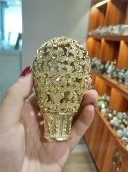 in het groot van de de prijs gouden kleur van de gordijnstaaf van het het metaaleind van het de kappen finial gordijn de staaftoebehoren