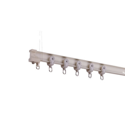 Zette het aluminium Gebogen Plafond het Spoor Eenvoudige Stijl op van het Douchegordijn