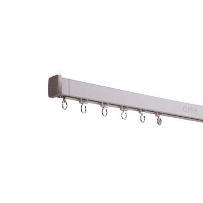 Het plafond zette het Op zwaar werk berekende Spoor van het Aluminiumgordijn voor Huisdecoratie op