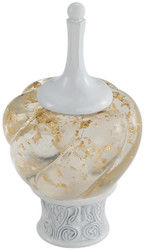 Van het Gordijnrod accessories curtain finials for van het luxe Decoratieve Glas Hoofd het Gordijnstaven