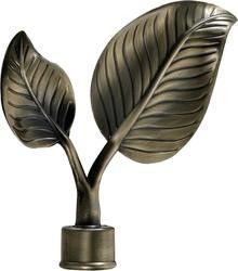 Van het Gordijnrod accessories curtain finials for van het luxe Decoratieve Glas Hoofd het Gordijnstaven