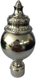 Van het Gordijnrod accessories curtain finials for van het luxe Decoratieve Glas Hoofd het Gordijnstaven
