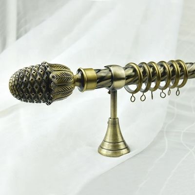 Sterk Enig Gordijn Rod Holder, de Steunen Antimessing 28mm van Gordijnpool