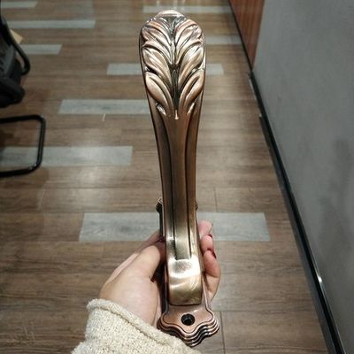 28/19mm Abs haakt de Muur van China Mate Adjustable Pole Curtain Rod van Gordijnsteunen de Steun van het ALUMINIUMijzer vast